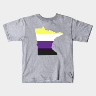 Minnesota Non-Binary Pride Kids T-Shirt